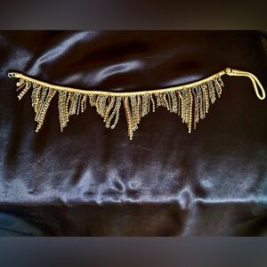 Sexy Swarovski Crystal Rose Gold Garter